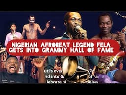 Nigerian Afrobeat Makes History As Fela Kuti Gets Inducted To Grammy Hall Of Fame
