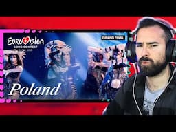 Vocal Coach Reacts - Justyna Steczkowska - GAJA LIVE  Poland Grand Final Eurovision 2025