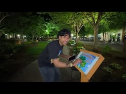 ASMR IN PUBLIC AT 3 AM (DOWNTOWN) *caught lacking*
