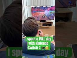 I spent a FULL Day with Nintendo Switch 2, Mario Kart World & Welcome Tour! 🤩🎮 #NintendoSwitch2