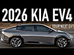 The 2026 Kia EV4 is a Strange but Cool Electric Sedan