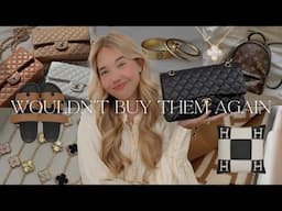 Classic Luxury Items I WILL NOT Be Buying Again | Luxury Bags, Jewelry, Shoes & More