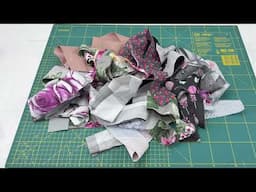 After watching this video, you will not throw away the leftover fabric / Beautiful product