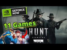 11 NEW GAMES! GeForce NOW Gets Hunt Showdown, Mandragora & MORE! (April 17)