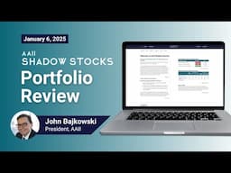 AAII Shadow Stock Model Portfolio Review Week 2025