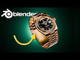 How to model a Strap for a Rolex Watch in Blender