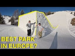 POV: SNOWBOARDING SLUSHY XXL JUMPS with my HOMIE DANE!