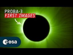 First artificial solar eclipse in space