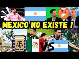 MESSI MENOSPRECIA A MEXICO ! ARGENTINOS PREFIEREN FUTBOL QUE ECONOMICA DICEN MEXICO NO TIENE NIVEL !