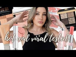 TESTING VIRAL NEW LUXURY MAKEUP : THIS SUMMER Get Ready with PRADA, DIOR, YSL, MERIT, GIVENCHY