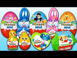 ASMR MIX 2025 Easter Chocolate Figurines Bunny Chicken Frog Sheep Wielkanoc Czekoladowe Jajko