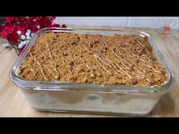 Lotus Milkcake Dessert | No Bake Dessert | Biscoff Tres Leches Cakr Recipe