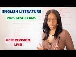 GCSE English Literature Paper 2: 2025 Exams Revision