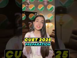 CUET 2025 Preparation 🔥Last 30 days🔥 Step by Step RoadMap 💯 #cuet2025 #shorts #admissions #class12