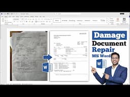 How to Repair Old Document in Microsoft Word | Old Document Convert to New Document in MS Word