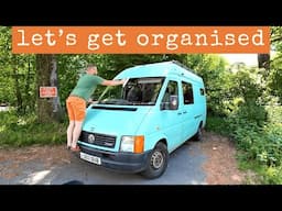 Van chores day - road trip Wales
