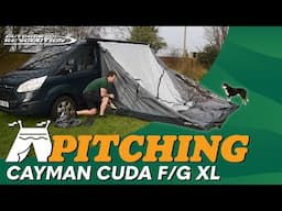 Outdoor Revolution Cayman Cuda F/G XL Awning Pitching & Packing Video