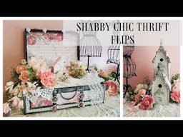 SHABBY CHIC THRIFT FLIPS - FRENCH COUNTRY SHABBY CHIC COTTAGE DECOR - LAST THING THRIFTED