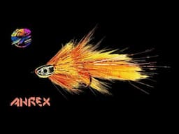 How to tie an Orange Whisperer | Fly Tying tutorial Ívar's Fly Workshop
