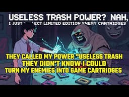 They Called My Power "Useless Trash." They Didn't Know I Could Turn My Enemies into Game Cartridges