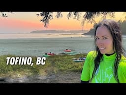 Tofino and Ucluelet BC. Surfing at Cox Cove Beach, Hiking in Pacific Rim National Park