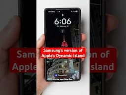 Samsung’s Version of Apple’s Dynamic Island on the Galaxy S25 Ultra