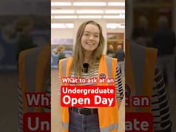 What to ask at the University of Edinburgh Undergraduate Open Day #StudentExperience #StudentTips