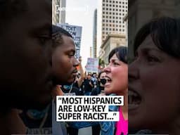 Hispanic man says the protests in Los Angeles for illegal migrants are stupid, most are racist 🤔