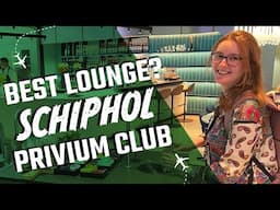 Privium Club West Lounge Review at Schiphol Airport Amsterdam