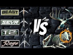 Mechanical Broadheads VS. Shoulder Blade: Sevr 2.0, Beast, T2, & Rage Broadheads