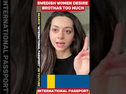 Swedish Women Have A Disgusting DESIRE For Black men And Passport Bros #passportbros #sweden #malmo