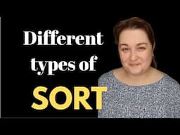 Different types of SORT