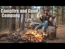 Spring Morning Camping | Coffee by the Creek, Hiking, and Campfire Cooking