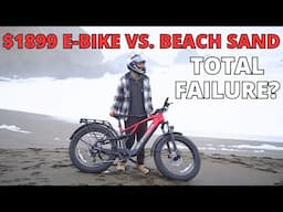 All Terrain Ebike VS. Beach Sand. Will it get stuck or conquer it all? Vanpowers Grand Teton Pro