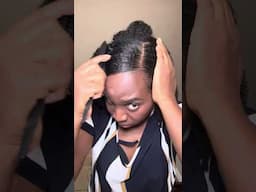 Quick and Easy Natural hairstyle, unedited like YouTube use to be