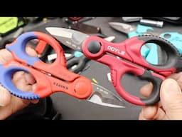 Identical! Knipex and Harbor Freight Doyle Electrician Shears differ only in color, sheath and price