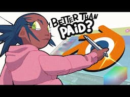 Is FREE Software Better? Blender Vs. Clip Studio Paint [2D Animation]