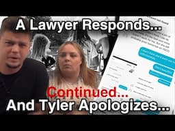Tyler Baltierra Seeks Legal Advice, Releases Portion of Redacted Messages To Show Questionable Time