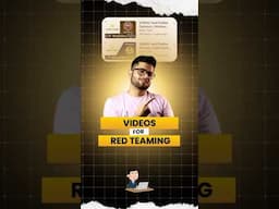 🎥 Thinking of Learning Red Teaming from YouTube?