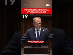 Przemówienie Tuska w Sejmie. Tyle razy padło "PiS"