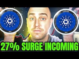 CARDANO DID THIS LAST TIME!  ADA SURGE 27?