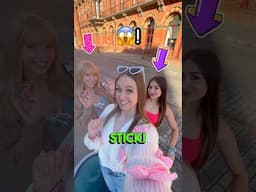 Letting the NEW Sticki Rolls Series 2 CONTROL my day in LONDON with ANNA & ERIN!!🥳🇬🇧📌 AD #Shorts