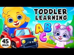 Toddler Learning Counting, Shapes, ABC, First Words For Kids, Toddler Videos & Baby Songs With Lucas