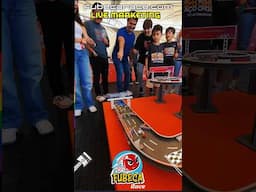 Explosions of speed with Fubeca Race #marblerun #marblesrace #trending #viralshorts