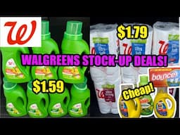 WALGREENS STOCK UP DEALS THRU 5/3! | ***$1.59 LAUNDRY DETERGENT!!!