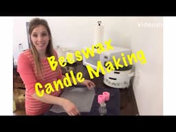 Beeswax Candle Making Made Easy, Using Beeswax,Winter project,Wick Making Backyard Bee Builder