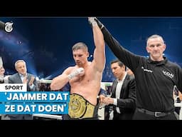 Rico Verhoeven uitgefloten tijdens titelgevecht