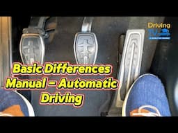 To Drive An Automatic And Manual What Is The Difference? Manual Car Automatic Car Basic Difference!