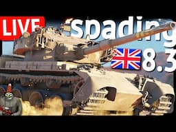 🔴 Spading Britain's 8.3 Pain Lineup (Olifantmaxxing) (War Thunder)