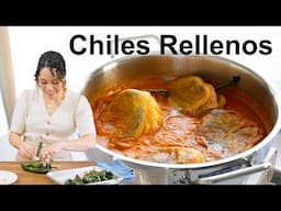 How to Make Chiles Rellenos: Traditional Recipe for Mexican Stuffed Peppers